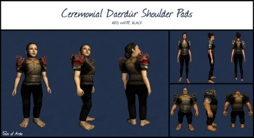 Ceremonial Daerdur Shoulder Pads