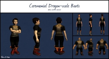 Ceremonial Dragon-scale Boots