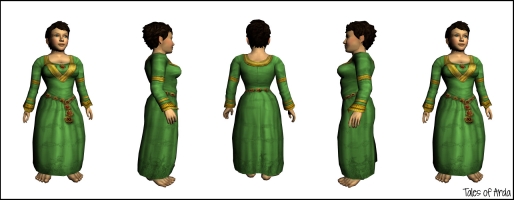 Ceremonial Dress (green)
