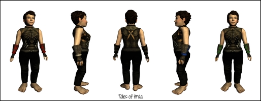 Ceremonial Dunland Marcher's Leather Gauntlets