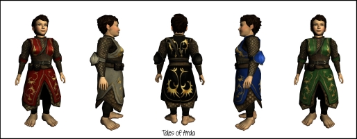 Ceremonial Ornate Surcoat of the Dunland Swordsman