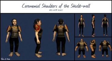 Ceremonial Shoulders of the Shield-wall