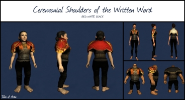 Ceremonial Shoulders of the Written Word