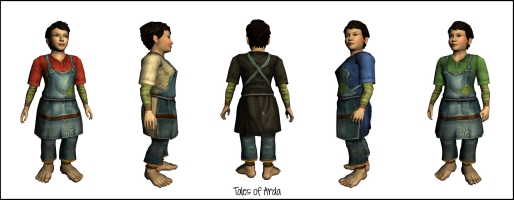 Common Long-sleeved Tunic and Trousers