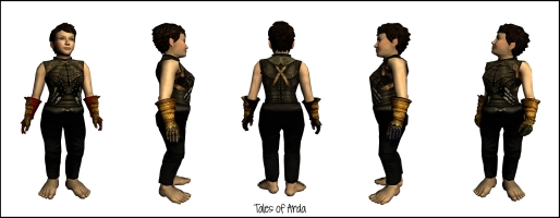 Damasked Golden Gauntlets