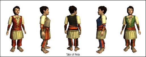 Long-sleeved Corsair's Tunic and Trousers
