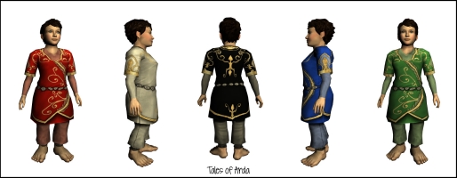 Reveller's Gilded Tunic & Trousers