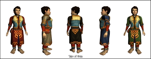 Short Fancy Robe