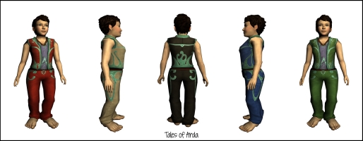 Sleeveless Elven Tunic