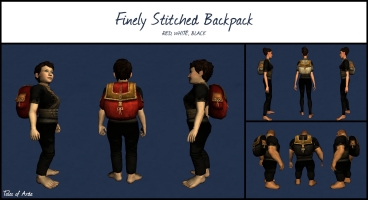 Finely Stitched Backpack