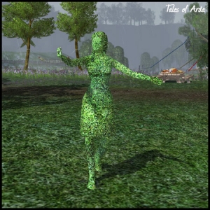 Elf Hedge Sculpture