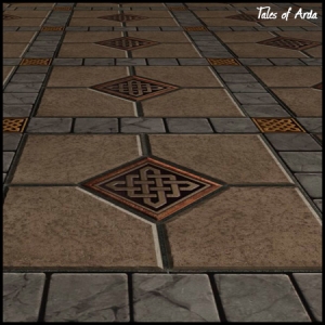 Grey Diamond Stone Floor