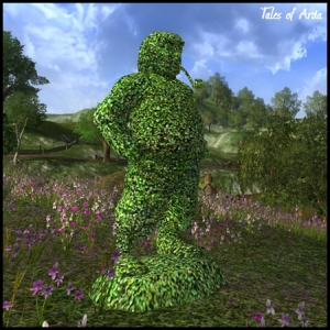 Hobbit Hedge Sculpture