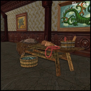 Laden Butcher's Table