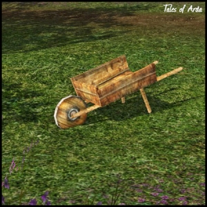 Large Empty Wheelbarrow
