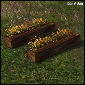 Orange Flowerbox
