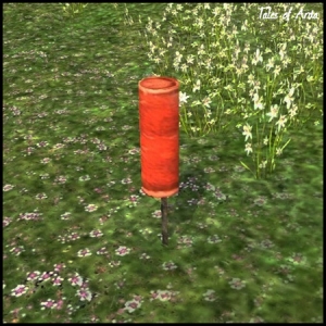Red Fireworks Launcher