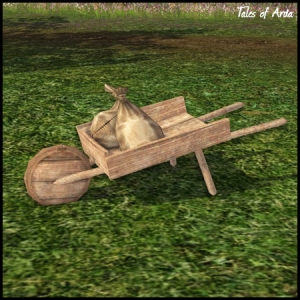 Wheelbarrow & Sacks