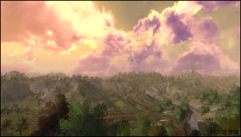 Sunset over Enedwaith