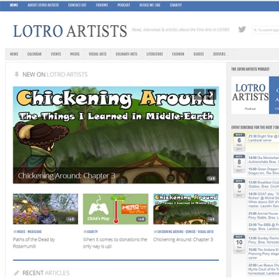 <a href="http://lotroartists.com/" target="_blank">LOTRO Artists</a>